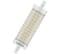 Ampoule LED Crayon 118mm 15w=125 R7s Chaud