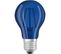 Ampoule LED Standard Verre Bleu Déco - 2,5w Équivalent 15 E27 - Blanc Chaud