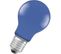 Ampoule LED Standard Verre Bleu Déco - 2,5w Équivalent 15 E27 - Blanc Chaud