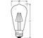 Ampoule LED Edison Clair Filament - 4,4w Équivalent 40w E27 - Blanc Chaud