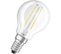 Ampoule LED Sphérique Clair Filament - 2,5w Équivalent 25w E14 - Blanc Chaud