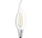 Ampoule LED Flamme Coup De Vent Clair Filament - 2,5w Équivalent 25w E14 - Blanc Chaud