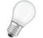 Ampoule LED Sphérique Verre Dépoli Variable - 5 W = 40 W - E27 - Blanc Chaud