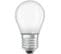 Ampoule LED Sphérique Verre Dépoli Variable - 5 W = 40 W - E27 - Blanc Chaud