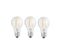 Lot De 3 Ampoules LED E27 Standard Claire 6,5 W Équivalent A 60 W Blanc Froid