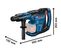 Perforateur Sds-max 18v Gbh 18v-40 C (sans Batterie Ni Chargeur) En Coffret Xl-boxx - Bosch - 611917