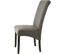 Lot De 6 Chaises Aspect Cuir - Gris Marbré