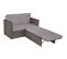 Salon De Jardin Corfou Modulable - Gris