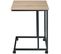 Table D’appoint Luton 48x35x70cm - Bois Clair Industriel, Chêne Sonoma