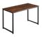 Table De Bureau Flint  - Bois Foncé Industriel, Rustique