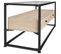 Buffet Bas Maidenhead 121,5x41,5x50,5cm - Bois Clair Industriel, Chêne Sonoma