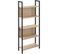 Étagère Westport 62x24x165,5cm - Bois Clair Industriel, Chêne Sonoma