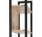 Étagère Westport 62x24x165,5cm - Bois Clair Industriel, Chêne Sonoma