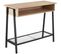 Table Console Tralee 100x35x80,5cm - Bois Clair Industriel, Chêne Sonoma