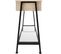 Table Console Tralee 100x35x80,5cm - Bois Clair Industriel, Chêne Sonoma