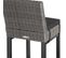 Chaise De Bar En Rotin Latina - Gris