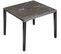 Table En Rotin Tarent 93,5 X 93,5 X 75 Cm - Gris