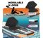 Planche De Stand-up Paddle Zenon, 2 En 1, Gonflable, Kit Complet - Turquoise/orange