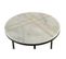 Table D'appoint En Marbre "louis" 64cm Blanc