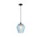 Lampe Suspension En Verre "nomi" 27cm Bleu