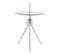 Table D'appoint Design "rodriga" 53cm Argent