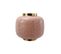 Vase Rond Design "typo" 20m Rose