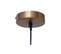 Lampe Suspension Design "industriel" 37cm Cuivre