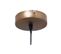 Lampe Suspension Design "industriel" 22cm Cuivre