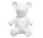 Sculpture Déco Ourson "ted" 29cm Blanc