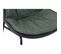 Chaise Design "brady" 84cm Vert et Gris Foncé