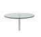 Table D'appoint En Marbre "lana" 53cm Argent et Noir