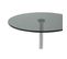 Table D'appoint En Marbre "lana" 53cm Gris et Blanc