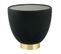 Table D'appoint Design "jokai" 47cm Noir et Or