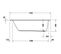 Baignoire Droite 170x75 Duravit D-neo