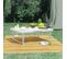 Table De Camping En Aluminium Et Mdf.table De Jardin Pliable. Hauteur Réglable