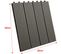 Wpc Carrelage De Sol 30x30 cm.revêtement Sol Pour Extérieur En Bois-plastique.gris(22 Pièces/2 M²)