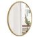 Miroir Rond Mural.cadre En Métal.miroir Décoratif Pour Salle De Bain/chambre/salon/couloir.60x60cm