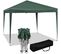 Tonnelle De Jardin-tente Pliante-protection Du Soleil Uv 50+ Hauteur Réglable 3x3m-vert