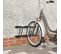 Râtelier Vélo Pour 3 Vélos.range Vélo Au Sol Ou Mural.porte-vélos En Métal Noir