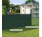 Brise Vue Jardin,clôture Brise Vue,en Pehd 180g/m²,filet Occultant,avec Attaches Câbles,1,8x6m,vert