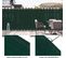 Brise Vue Jardin,clôture Brise Vue,en Pehd 180g/m²,filet Occultant,avec Attaches Câbles,1,2x6m,vert
