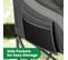 Chaise Pliante Camping Double,chaise De Pique-nique,poche Latérale,sac De Transport,gris Foncé