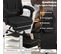 Chaise Gaming,fauteuil Gaming,avec Coussin à Ressorts Ensachés,repose-pieds,tissu Technique,noir