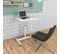 Bureau Assis-debout Stand Vm-su Blanc