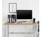 Bureau Workspace Light I Chêne Clair/blanc