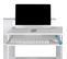 Bureau Workspace H Iv Blanc