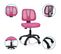 Chaise Pivotante Pour Des Enfants Kid Yu 200 Rose