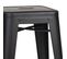 Tabouret De Bar Vantaggio High Noir Mat