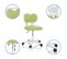 Chaise Pivotante Pour Des Enfants Kiddy Top W Vert