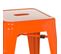 Tabouret De Bistrot Vantaggio Orange